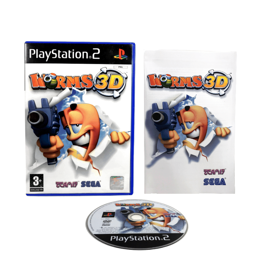 WORMS 3D for PS2 game