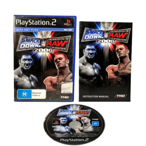 WWE Smackdown vs Raw 2006 PS2 game