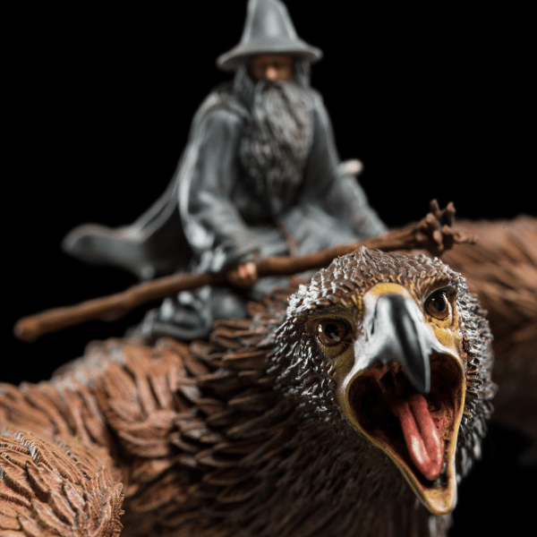 WETA LOTR Gandalf on Gwaihir Statue - Image 4
