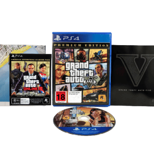 Grand Theft Auto 5 Premium Edition PlayStation 4 game GTA 5 PS4 game