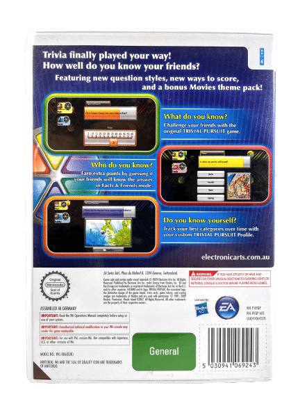 Trivial Pursuit - Nintendo Wii Edition *MINT COMPLETE* - Image 5