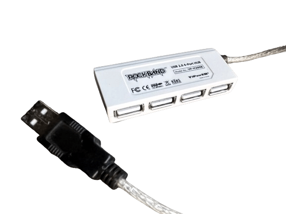 Genuine Rock Band USB 2.0 (VP-H209B) *4-PORT HUB* - Image 6