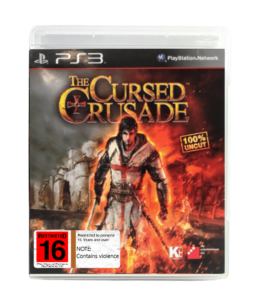 The CURSED CRUSADE (PS3) *MINT COMPLETE* - Image 2