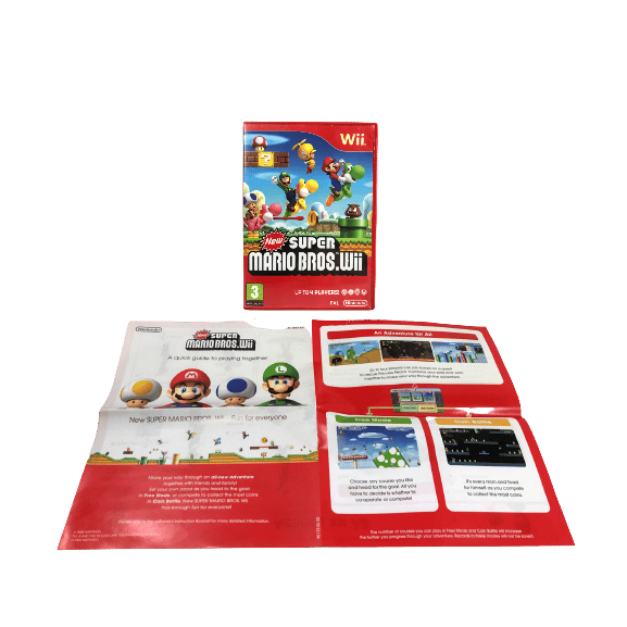 New Super Mario Bros. Wii *MINT COMPLETE* - Image 5