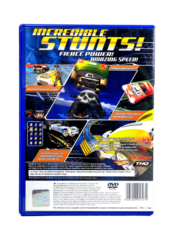 HOT WHEELS SPRINT TRACK CHALLENGE PS2