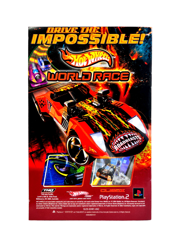 HOT WHEELS SPRINT TRACK CHALLENGE PS2