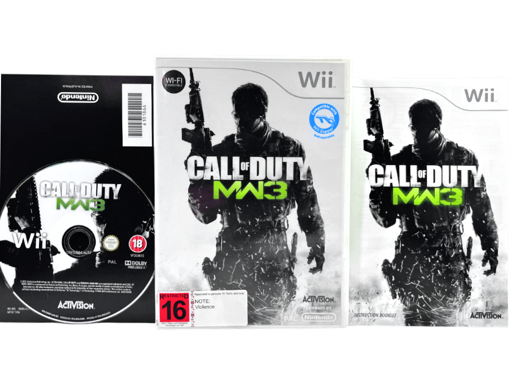 Call of Duty Modern Warfare (Wii) *MINT COMPLETE* Appleby Games