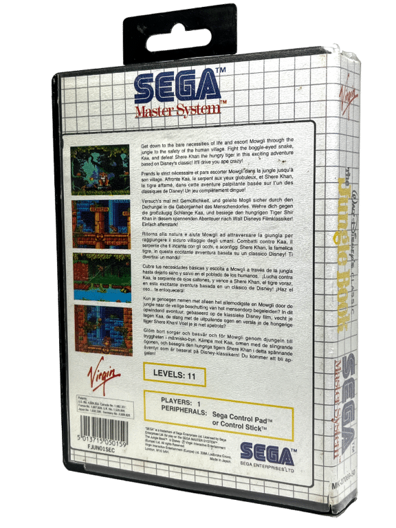The JUNGLE BOOK (Sega Master System) - Image 2