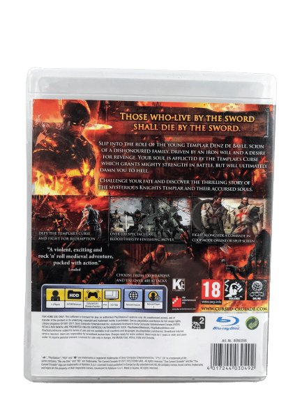 The CURSED CRUSADE (PS3) *MINT COMPLETE* - Image 5