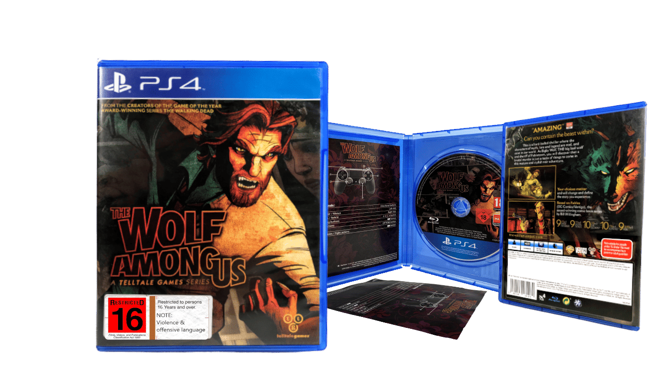 The Wolf Among Us (PS4) *MINT COLLECTOR'S* Appleby Games