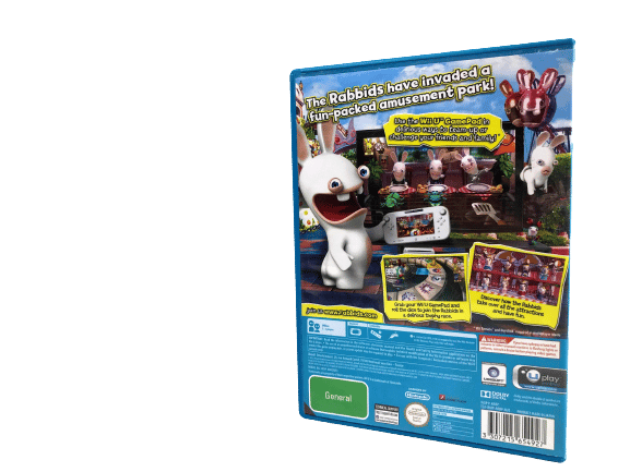 RABBIDS LAND (Wii U) *MINT COMPLETE* - Image 6
