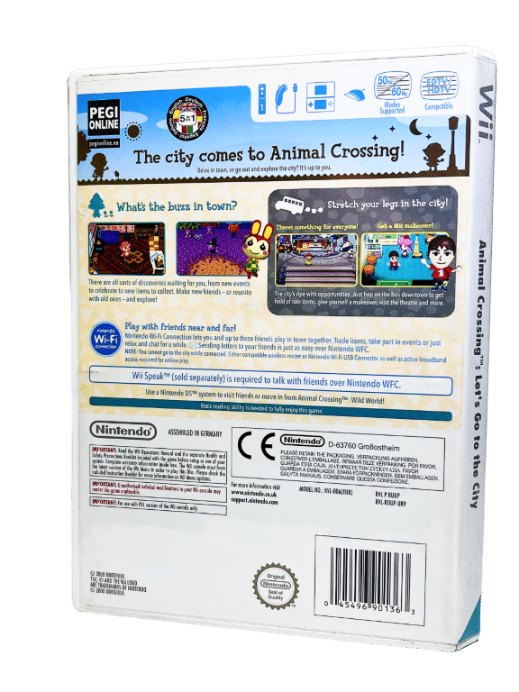 Animal Crossing Nintendo Wii game