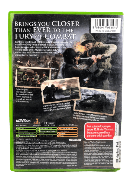Call of Duty 3 (XBox) *COMPLETE* - Image 3