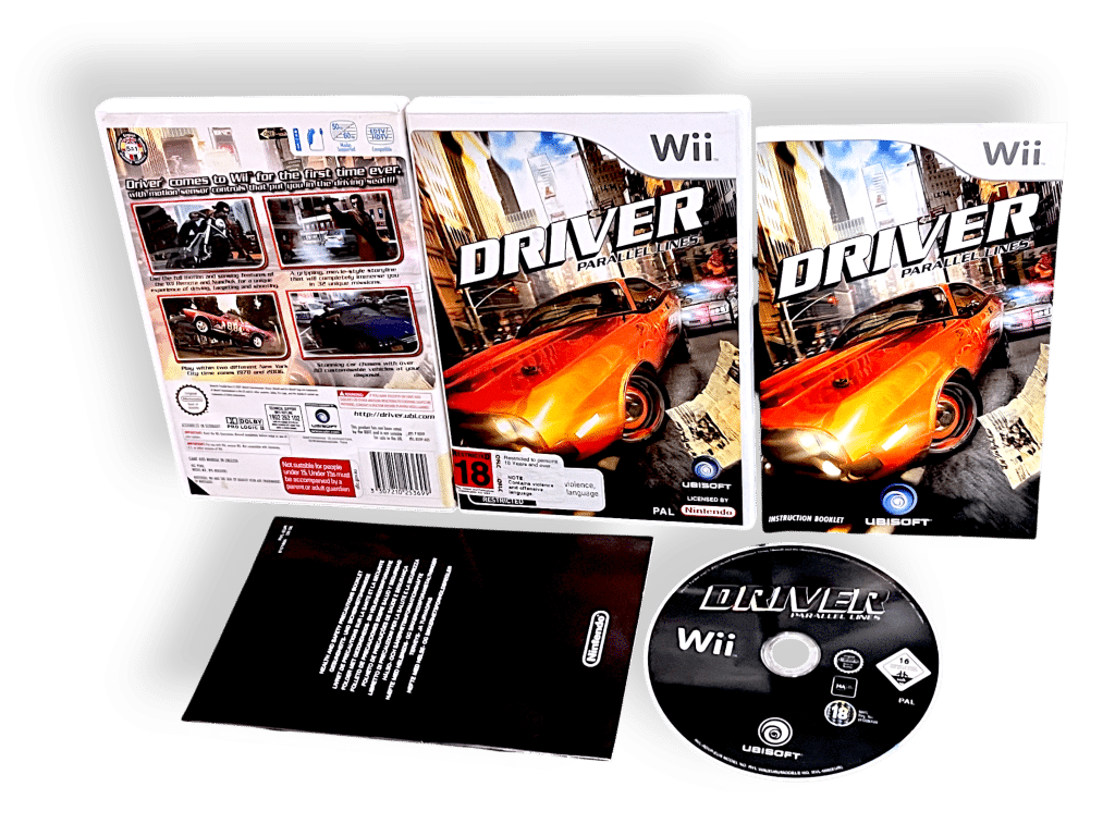 Driver: Parallel Lines (Wii) *MINT COMPLETE* - Image 2