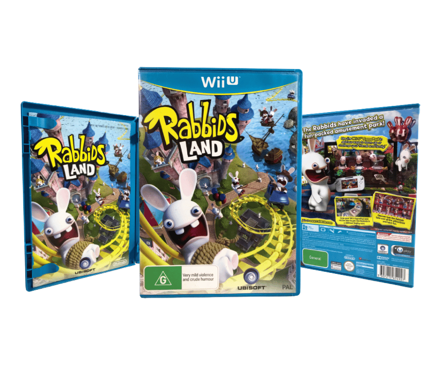 RABBIDS LAND Nintendo Wii U game