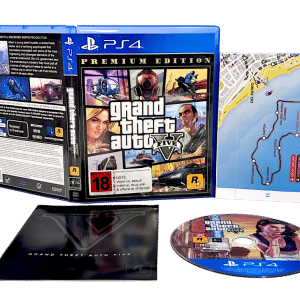 Grand Theft Auto 5 Premium Edition PlayStation 4 game GTA 5 PS4 game