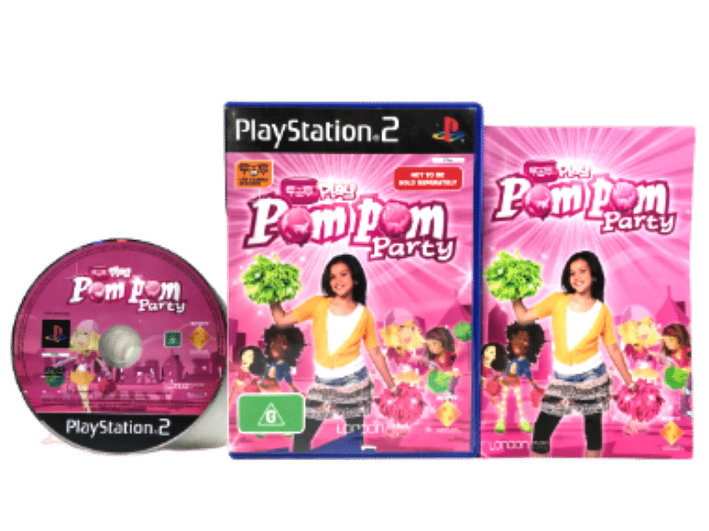 EyeToy Play: Pom Pom Party PS2 GAME + POMPOMS! (PS2) *COMPLETE BOX SET!! - Image 9
