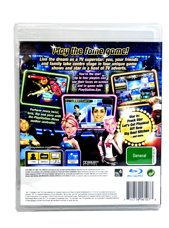 TV Superstars (PS3) *NEW SEALED*
