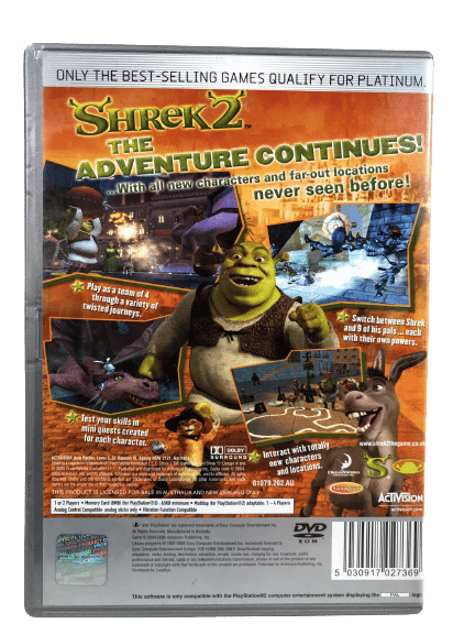 SHREK 2 (PS2) *EXCELLENT & COMPLETE* - Image 4