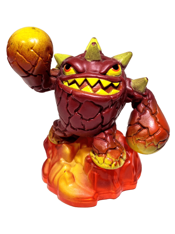 Figurine Skylanders Giants - Eruptor (Série 2) - Élément Feu - Fonctionne - Occasion Neuf