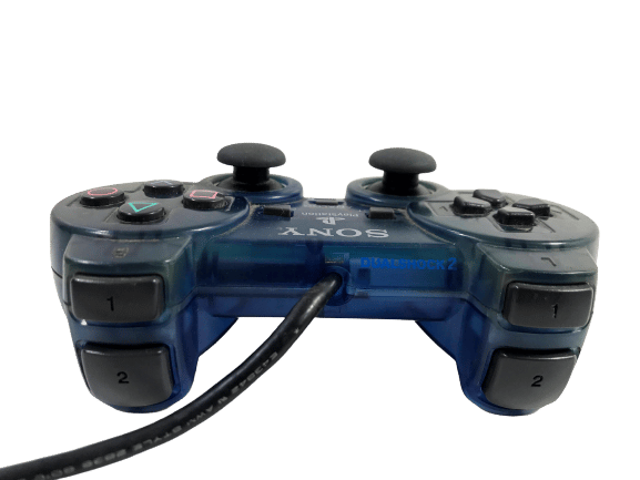 SONY PS2 Controller TRANSLUCENT BLUE - Image 3