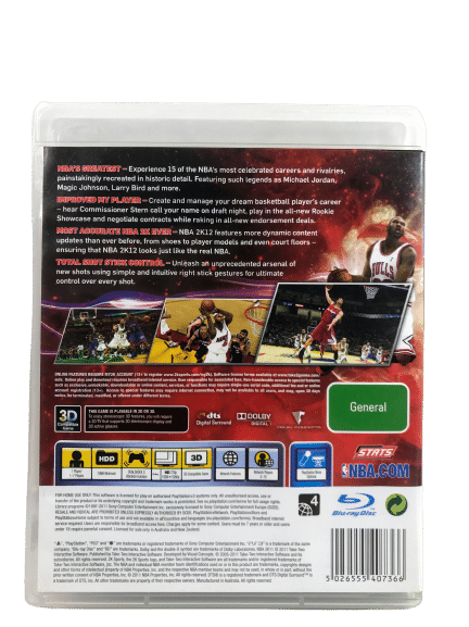 NBA 2K12 (PS3) *MINT COMPLETE* - Image 3