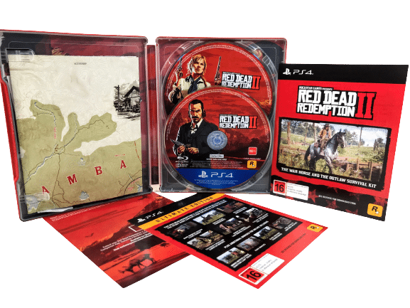 Red Dead Redemption 2 STEEL COLLECTOR'S EDITION *MINT COMPLETE* - Image 12