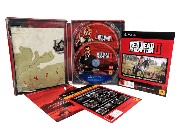 Red Dead Redemption 2 STEEL COLLECTOR'S EDITION *MINT COMPLETE* - Image 4