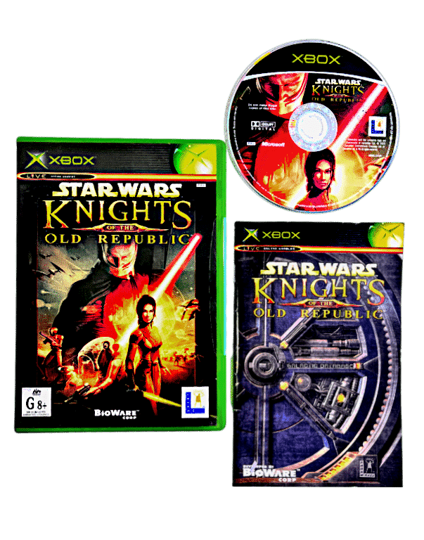 STAR WARS: Knights of the Old Republic (XBox) *MINT COMPLETE