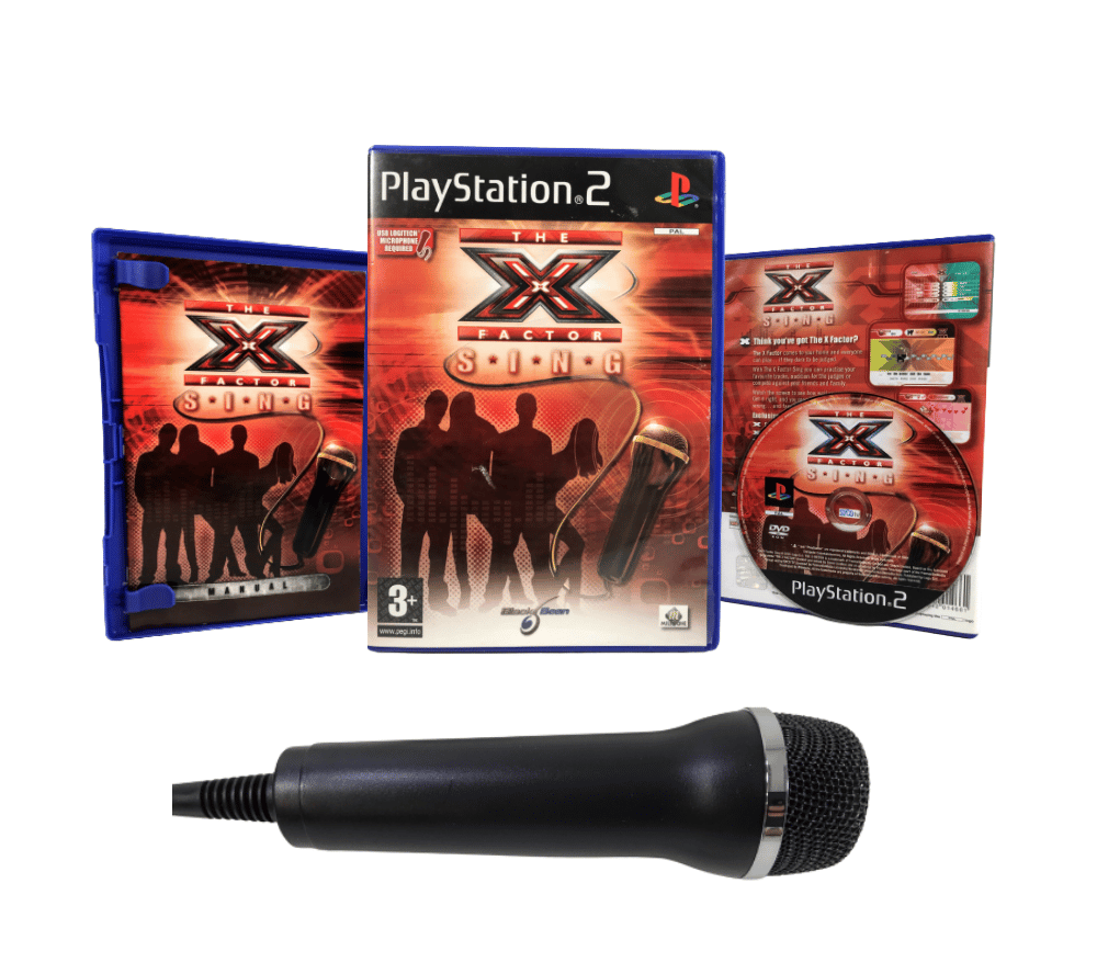 The X-Factor Sing PS2 with Microphone