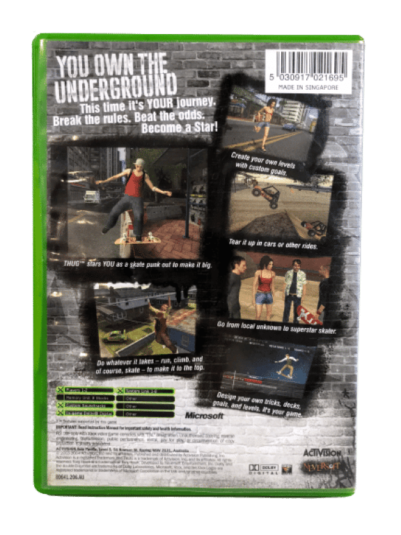 Tony Hawk's Underground (XBox)