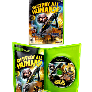 DESTROY ALL HUMANS (Xbox) *EXCELLENT & COMPLETE*