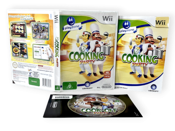 PlayZone: Cooking Party (Wii - RARE) *EXCELLENT & COMPLETE* - Image 3