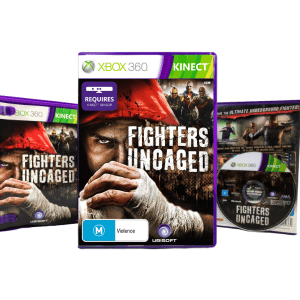 FIGHERS UNCAGED (XBox 360 Kinect) *MINT COMPLETE*