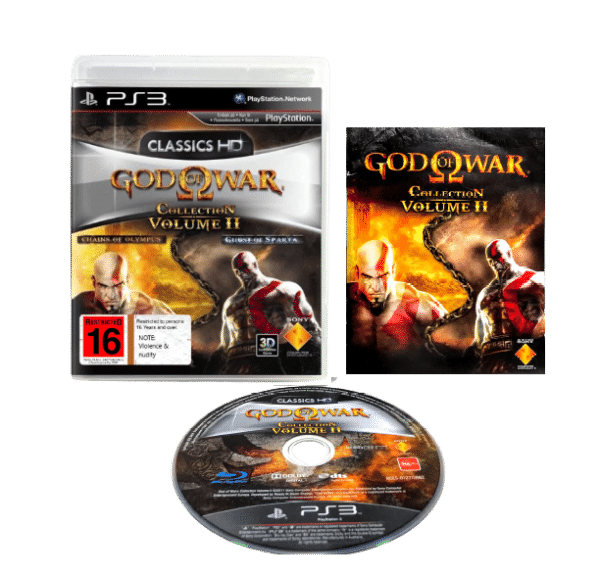 The God of War COLLECTION VOLUME 2 (Collection II) PS3 *MINT COMPLETE* - Image 9