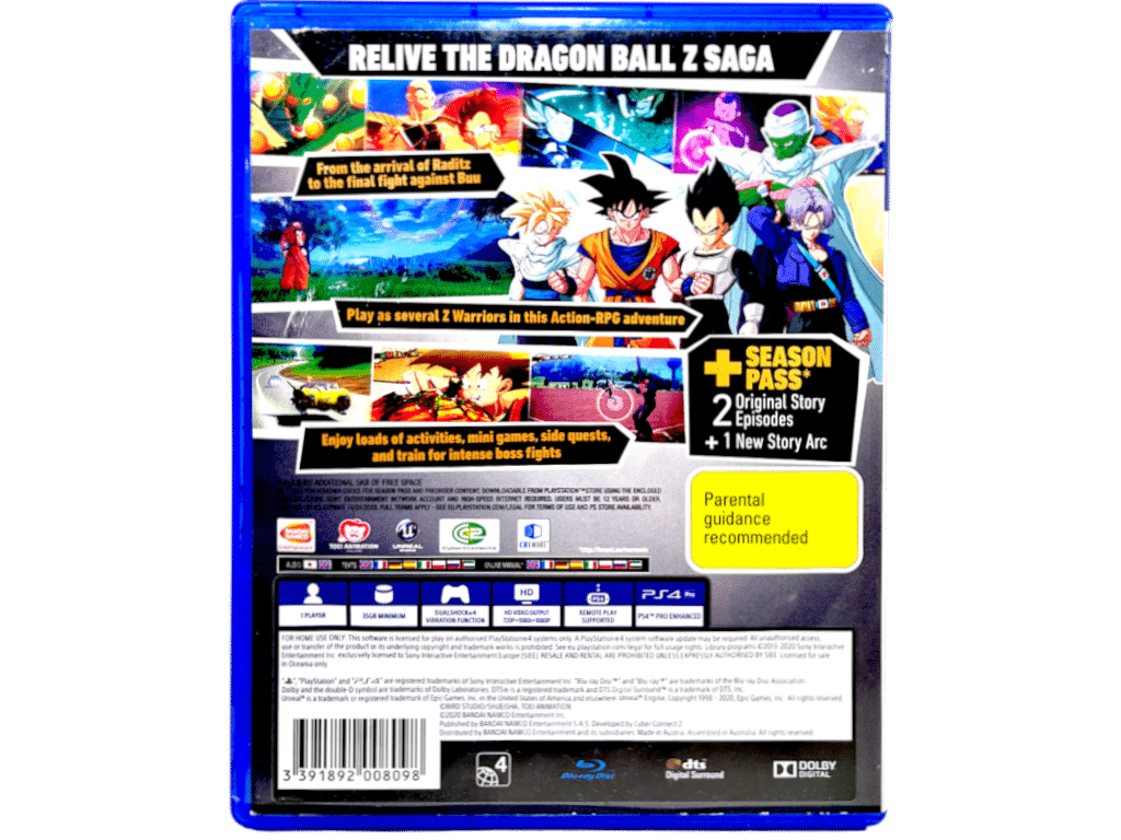 Dragon Ball Z Kakarot Deluxe Edition (PS4)