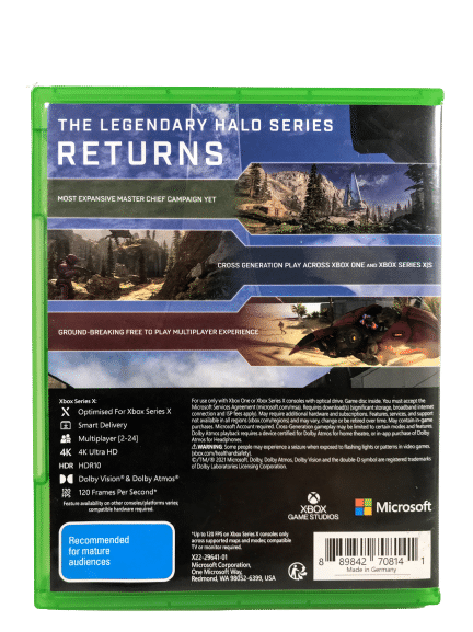 Halo Infinite (XBox One & Series X/S) *MINT COMPLETE* - Image 3