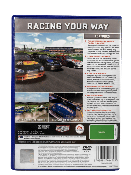 NASCAR 09 (RARE) *EXCELLENT CONDITION, No Manual* - Image 4