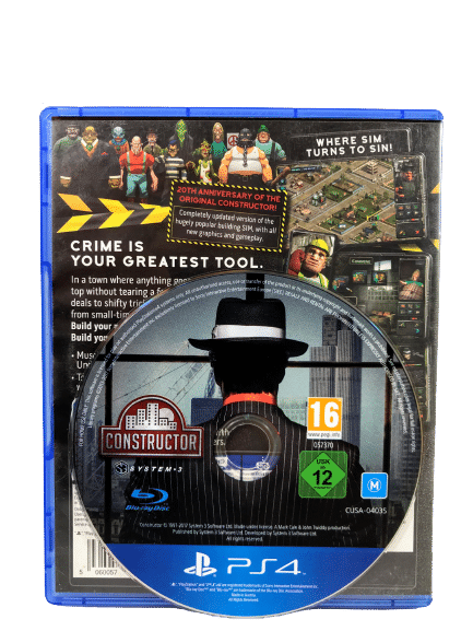 CONSTRUCTOR (PS4) *MINT COMPLETE* - Image 7