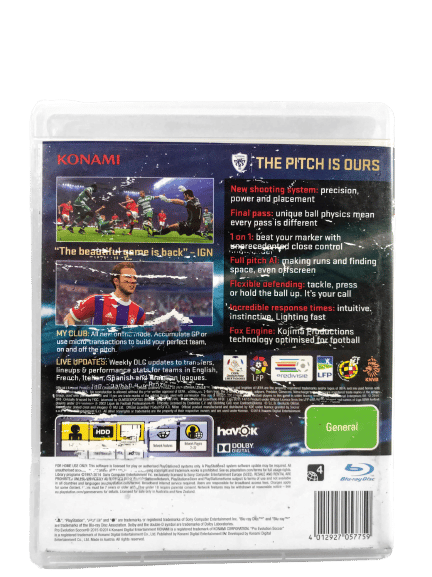 Pro Evolution Soccer 2015 (PES 2015) PS3 Edition - Image 2