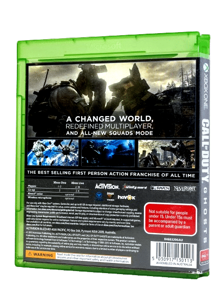 CALL OF DUTY GHOSTS XBOX ONE