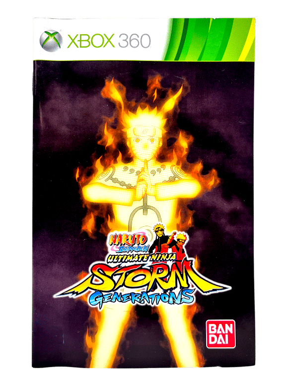 NARUTO SHIPPUDEN ULTIMATE NINJA STORM GENERATIONS XBOX 360