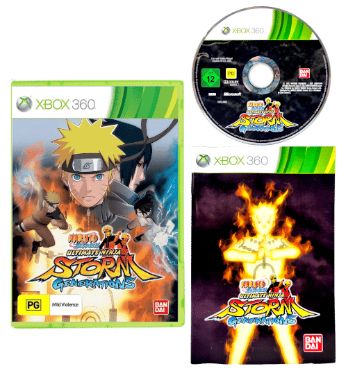 NARUTO SHIPPUDEN ULTIMATE NINJA STORM GENERATIONS XBOX 360
