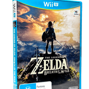 The Legend of Zelda Breath of the Wild Wii U game
