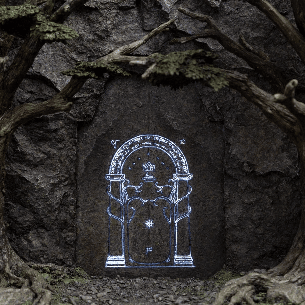 Lord of the Rings - The Doors of Durin, West-gate of Moria *DISCONTINUED* - Image 3