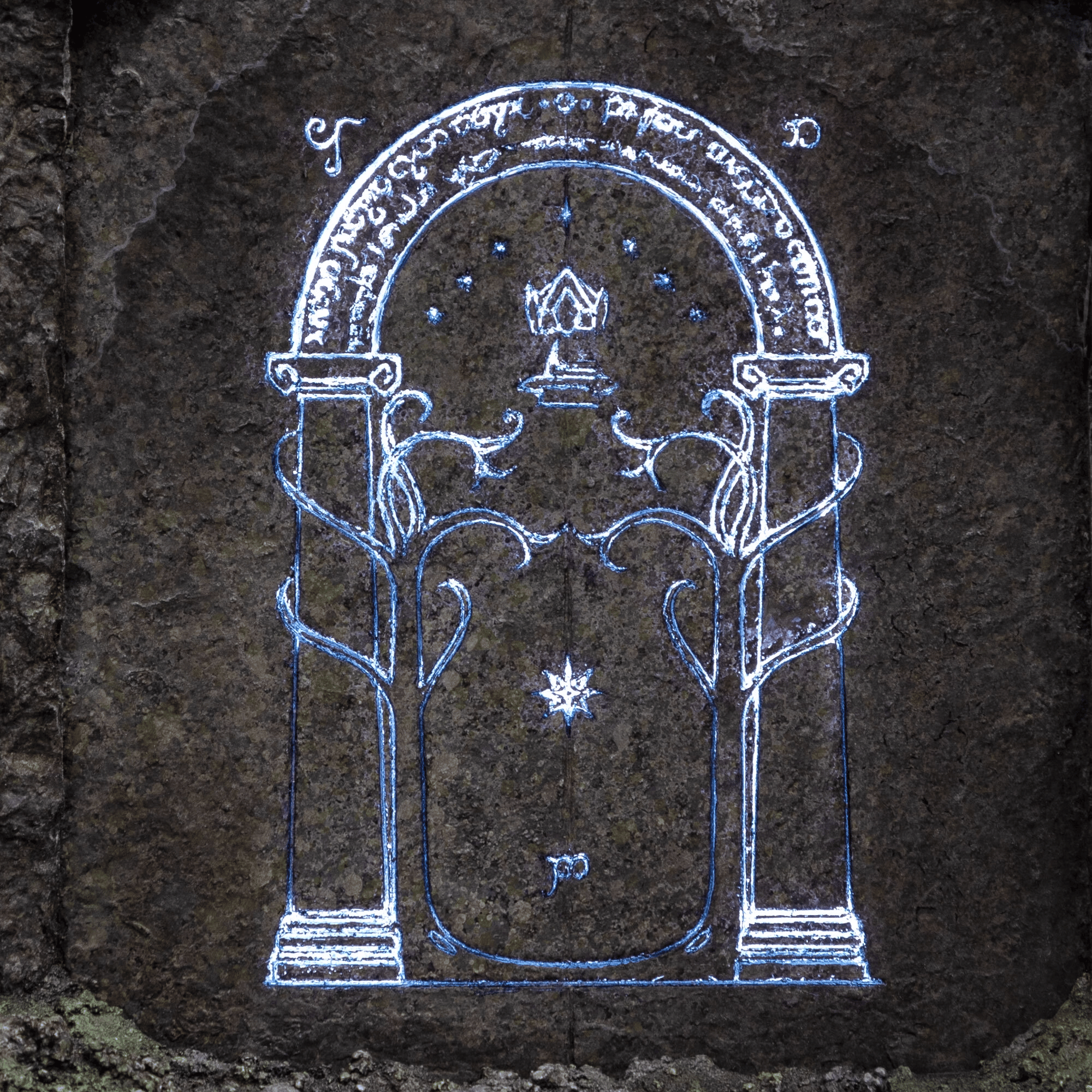 Lord of the Rings - The Doors of Durin, West-gate of Moria *DISCONTINUED* - Image 9