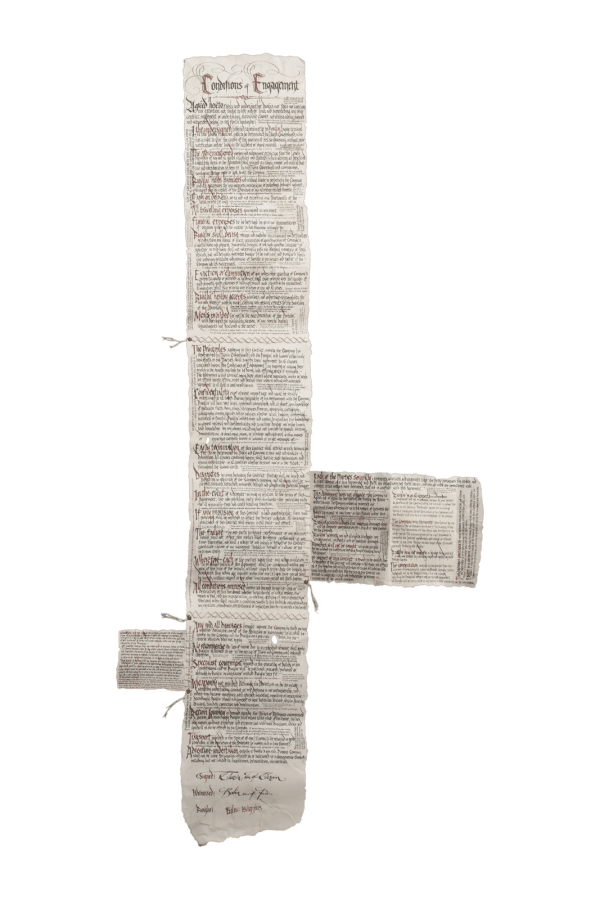 WETA LOTR Burglar Contract of Bilbo Baggins - Mini - Image 3