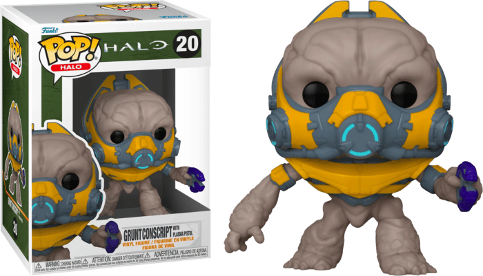 Funko Pop! Vinyl- Halo: Grunt Conscript with Plasma Pistol
