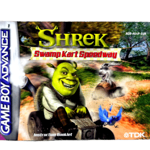 SHREK Swamp Kart Speedway (GBA) GAME MANUAL