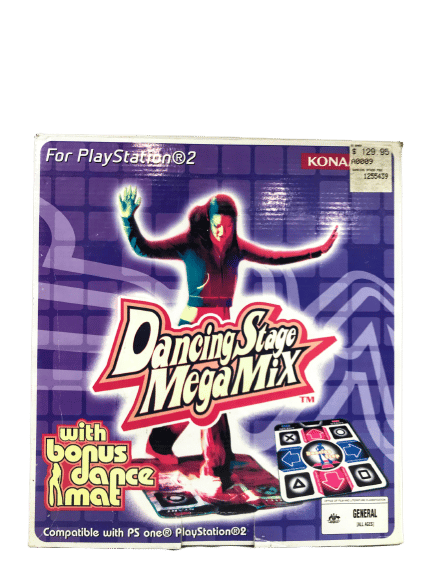 Dancing Stage Mega Mix with Bonus Dance Mat *COMPLETE BOX SET* - Image 2